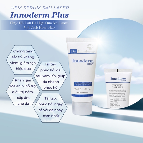 KEM DƯỠNG DỊU DA DR.INNODERM - INNODERM PLUS CREAM