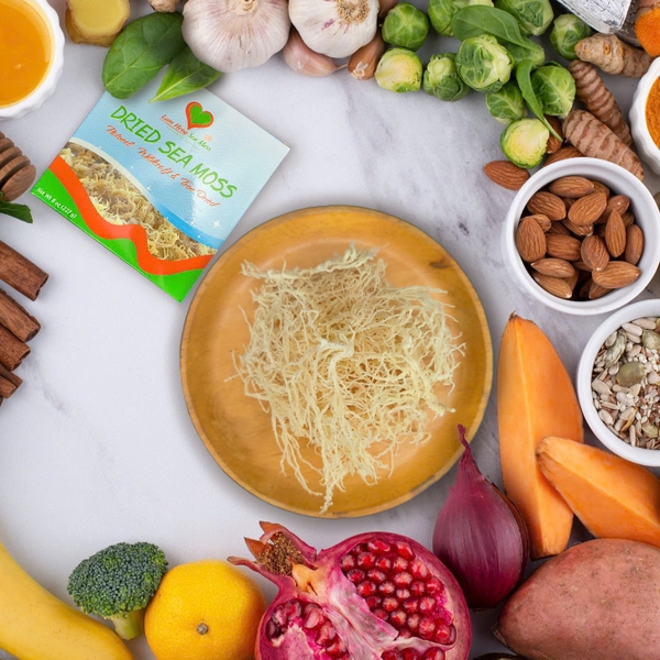 Harnessing the health-boosting nutritional components in organic sea moss