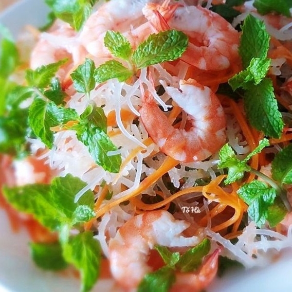 Bí quyết chế biến gỏi rong sụn tôm thịt ngon “nuốt lưỡi”, ai ăn cũng mê