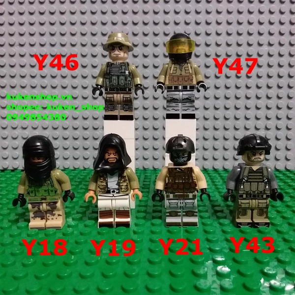 Minifigures Lính Khủng Bố Mẫu Mới Nhất - NO.282