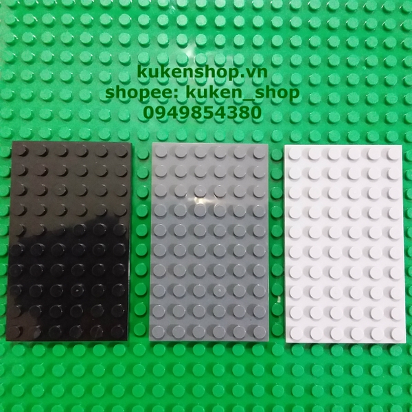 Tấm Gạch Nền Đế 6x10 NO.251 - Phụ Kiện MOC Tương Thích Lego Part 3033