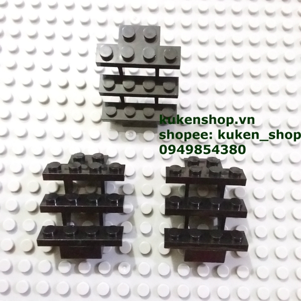 COMBO 2 Bậc Thang Lên Tầng Loại 3 Bậc NO.421 - Phụ Kiện MOC Brick