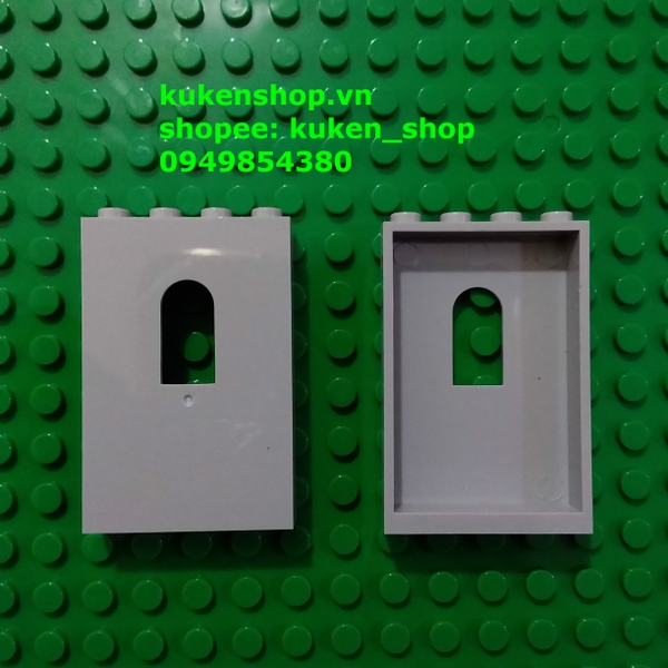 COMBO 2 Mảnh Phụ Kiện Lắp Cửa Sổ NO.347 - Phụ Kiện MOC Brick