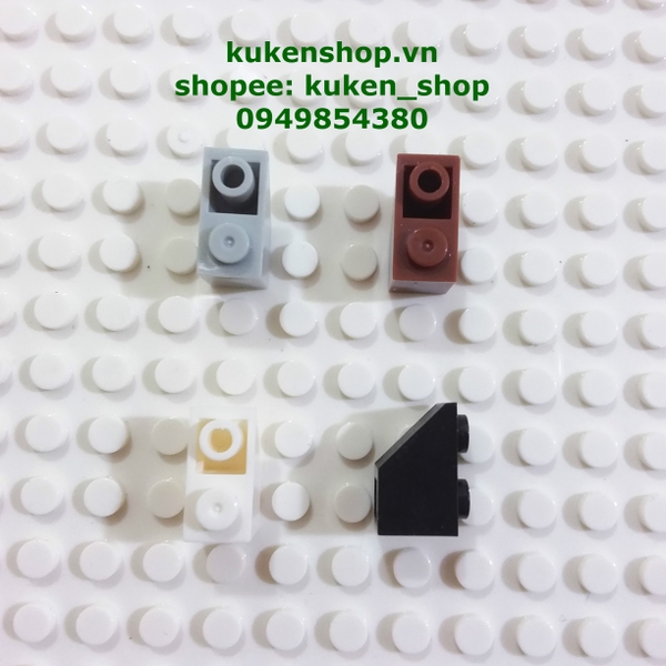 COMBO 10 Gạch Vát Ngược 1x2 NO.270 - Phụ Kiện MOC