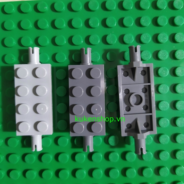 COMBO 2 Gạch Trục Xe 2x4 NO.717 - Phụ Kiện MOC Tương Thích Lego Part 30157