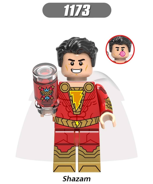 Minifigures Nhân Vật Shazam Marvel DC X1173 - Đồ Chơi Lắp Ráp Mini