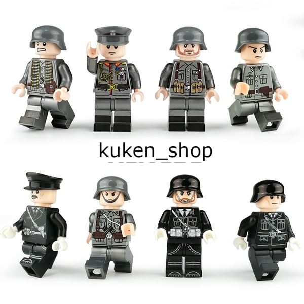 COMBO 8 Minifigures Các Nhân Vật Lính Và Chỉ Huy Đức NO.427