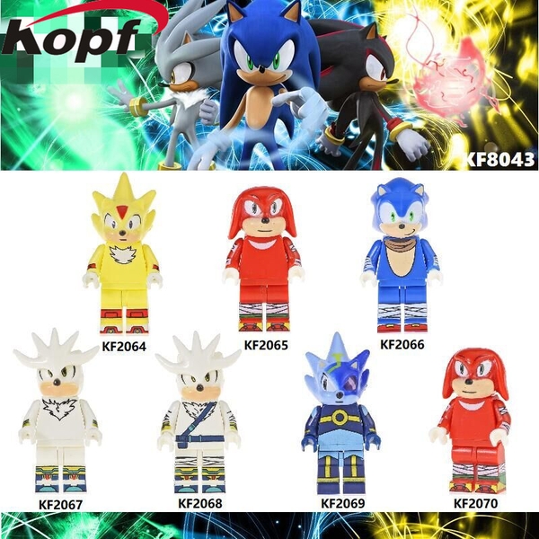 Lego Minifigures Các Mẫu Nhân Vật Hoạt Hình Sonic Mẫu Mới Ra KF8043