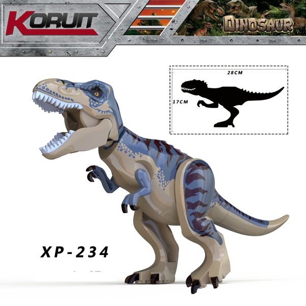 BIGFIG Lego Khủng Long Bạo Chúa T REX Jurassic World Bản Đặc Biệt XP234