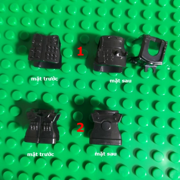 COMBO 10 Phụ Kiện Áo Giáp Cho Lính Swat Cảnh Sát Mẫu Mới Siêu Đẹp NO.537 - Phụ Kiện MOC Army