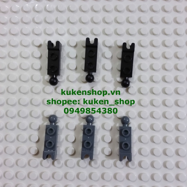 COMBO 5 Gạch Khớp 1x2 Có 1 Đầu Đực 1 Đầu Cái NO.404 - Phụ Kiện MOC