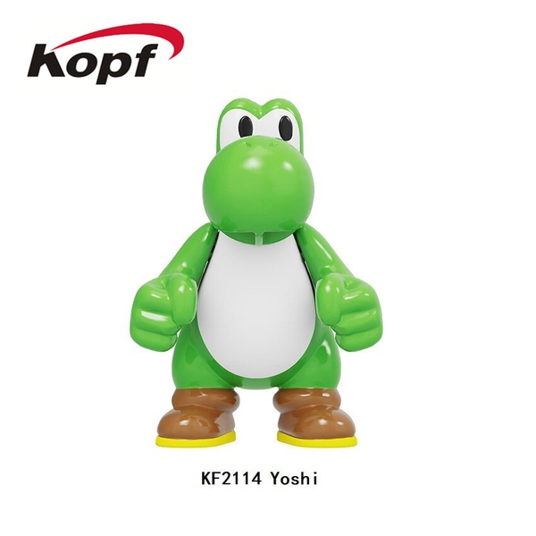 Lego Minifigures Mẫu Nhân Vật Yoshi Trong Game Mario Huyền Thoại KF2114