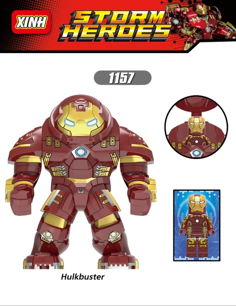 Bigfig Nhân Vật Hulkbuster 2.0 Mẫu Mới Ra Siêu Đẹp X1157