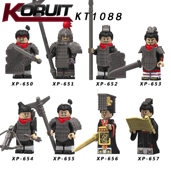 Minifigures Binh Lính Tần Vương Tần Thủy Hoàng KT1088