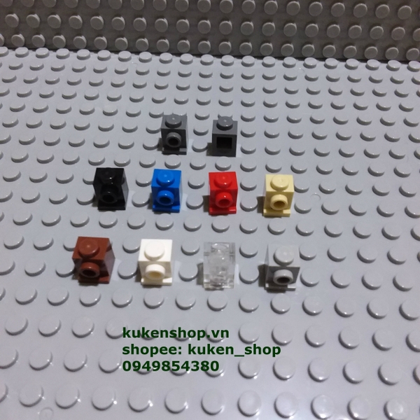 COMBO 10 Part Phụ Kiện Lego - Gạch 1x1 Có Lỗ Xuyên NO.1053