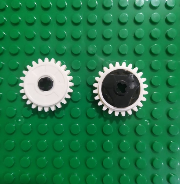 COMBO 2 Bánh Răng Technic Với 24 Răng Ly Hợp Như Hình NO.1328 - Phụ Kiện Đồ Chơi Lắp Ráp Tương Thích Lego Part 76244
