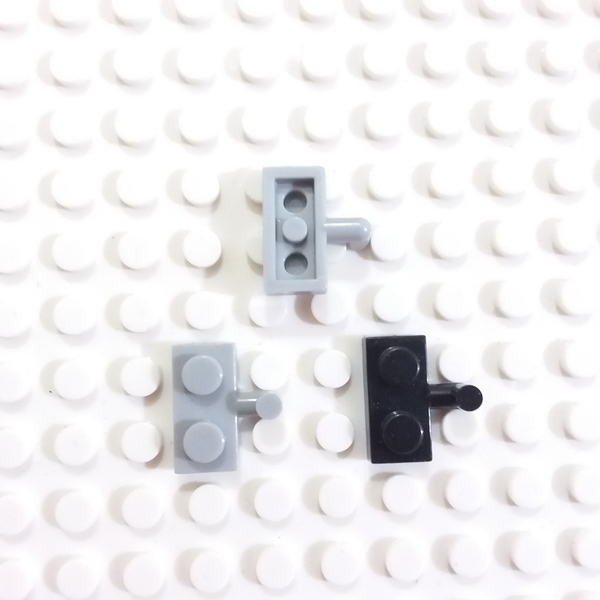COMBO 5 Gạch 1x2 Dẹt Có Móc Ở Bên NO.1175 - Phụ Kiện MOC tương Thích Lego 88072