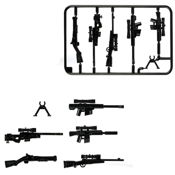 Vỉ Vũ Khí Dành Cho Lính Bắn Tỉa NO.841 - Phụ Kiện MOC Army