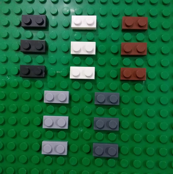 COMBO 50 Gạch 1x2x1(H) - Phụ Kiện MOC Brick