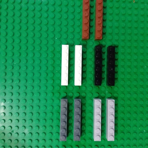 COMBO 100Gram Gạch 1x6x3(H) - Phụ Kiện MOC Brick