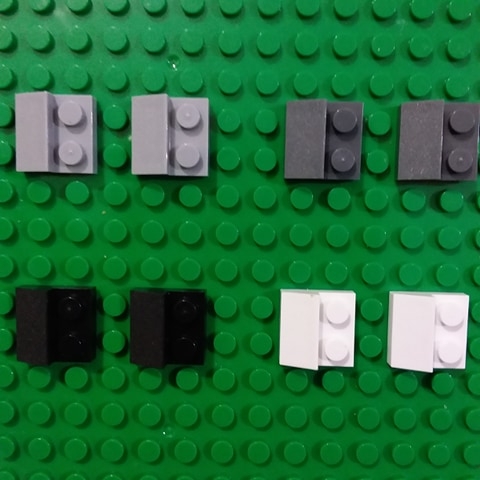 COMBO 10 Viên Gạch Vát Nửa 2x2 NO.126 - Phụ Kiện MOC Brick