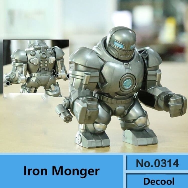 BIGFIG Nhân Vật Người Sắt Monger (Iron Monger) Decool 0314