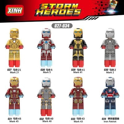 Mini Super Heroes Các Mẫu Iron Man X027-X034