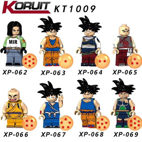 Lego Minifigures Các Mẫu Nhân Vật Trong 7 Viên Ngọc Rồng Dragon Ball Goku KT1009