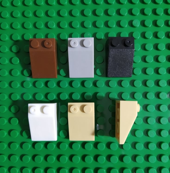 COMBO 8 Gạch Dốc 2x3 NO.662 - Phụ Kiện MOC Tương Thích Lego Part 329801