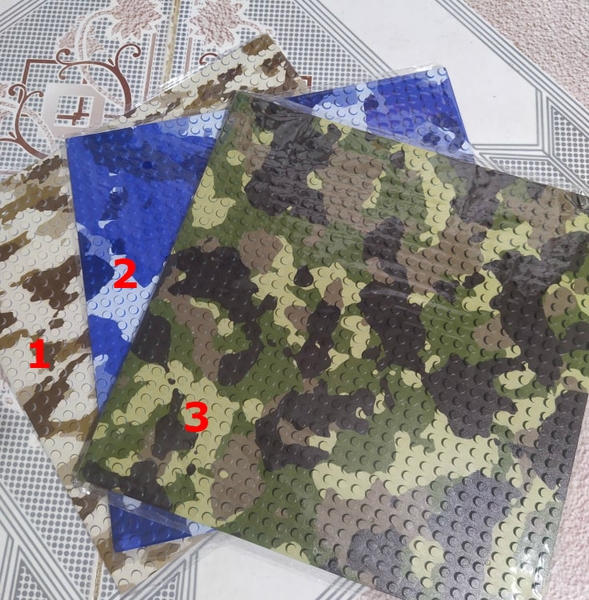 Tấm Base Nền Đế 32x32 Mỏng Có In Camo Màu Quân Đội Để MOC Army