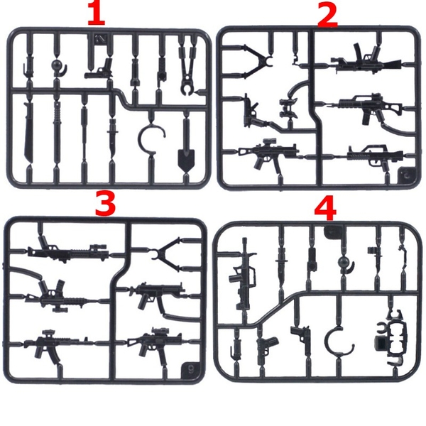 Phụ Kiện MOC Army - Vỉ Súng 0047 NO.169
