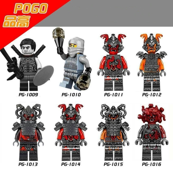 Minifigures Các Nhân Vật Trong Phim Ninja PG1009-1016