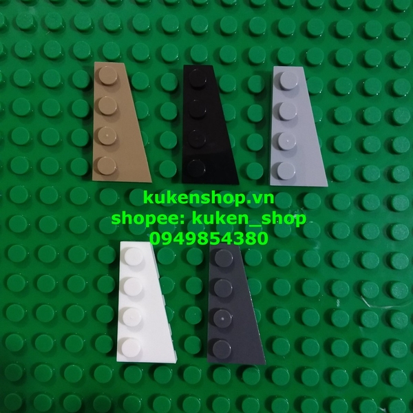 COMBO 10 Viên Gạch Nêm Mái Phải 2x4 NO.125 - Phụ Kiện MOC