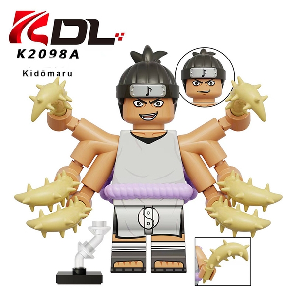 Đồ Chơi Lắp Ráp Mini Naruto Kidomaru Corey K2098A Nhân vật Guitongwan - Mô hình Anime