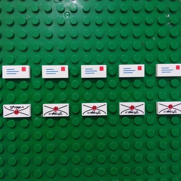 COMBO 2 Thiếp Hoặc 2 Thư NO.1115 - Phụ Kiện MOC