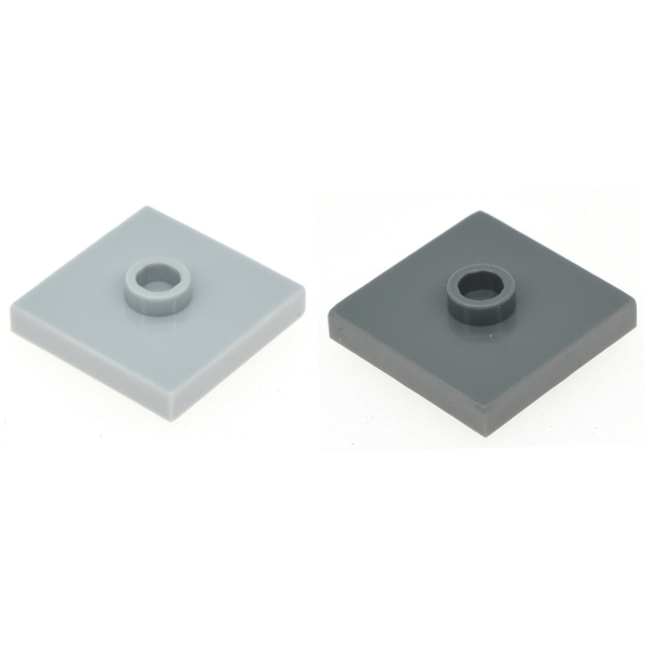 COMBO 5 Gạch 2x2 Trơn Dẹt Có 1 Lỗ Trên NO.075 - Phụ Kiện Tương Thích Lego 87580