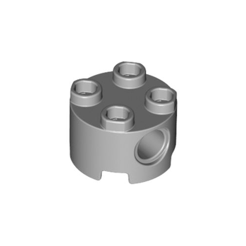 COMBO 4 Gạch Cao Tròn 2x2 Với 1 Lỗ Xuyên NO.372 - Phụ Kiện Đồ Chơi Lắp Ráp Tương Thích Lego Part 17485