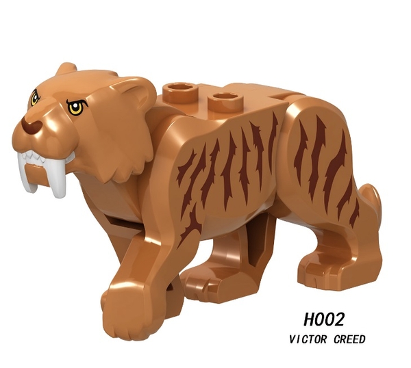 Minifigures Động Vật Hổ Răng Kiếm H002