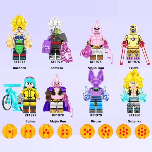 Mini Son Goku Trong Phim Hoạt Hình 7 Viên Ngọc Rồng KF6193 - Đồ Chơi Lắp Ráp Mô Hình Nhân Vật