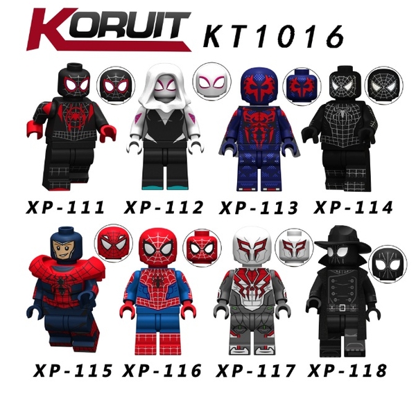 Minifigures Các Nhân Vật Spiderman Mới Nhất KT1016