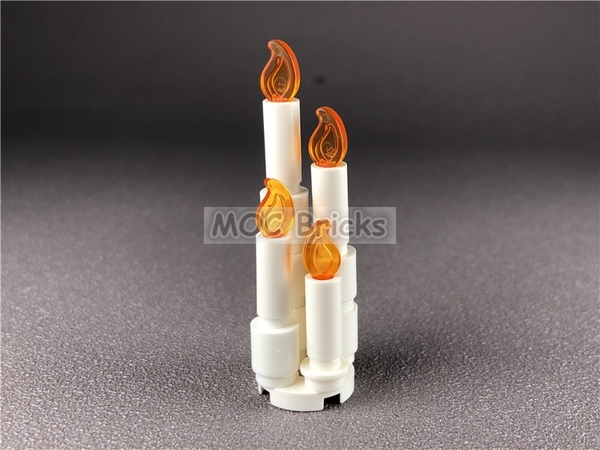 COMBO 4 Cây Nến Trắng Như Hình NO.541 - Phụ Kiện MOC