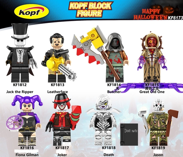 Minifigures Các Mẫu Nhân Vật Phiên Bản Halloween KF6173 - Đồ Chơi Lắp ráp Mini