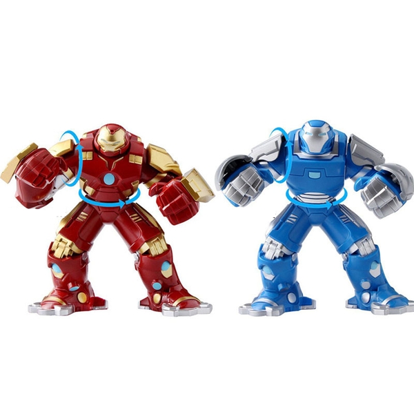 BIGFIG Lắp Ráp Người Sắt  Iron Man Phiên Bản Igor Hulkbuster Xanh Và Đỏ SY1184