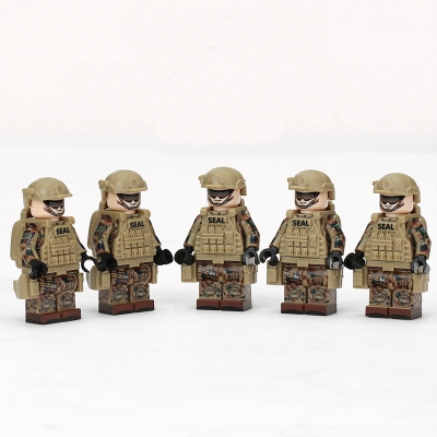 Một Minifigures Nhân Vật Lính Đặc Nhiệm Seal Mỹ Được Trang Bị Mũ Giáp Đai Lưng - Đồ Chơi Lắp Ráp Nhân Vật