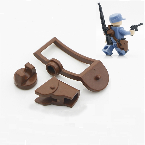 Một Bộ Phụ Kiện Dây Đeo Bao Đai Súng Ngắn Dành Cho Chỉ Hủy NO.539 - Phụ Kiện MOC Lego Army