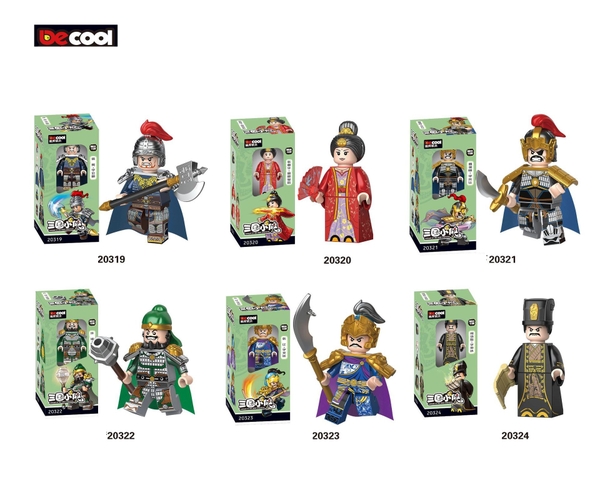 Minifigures Cao Cấp Các Mẫu Tướng Nhà Ngụy Trong Tam Quốc 2030D