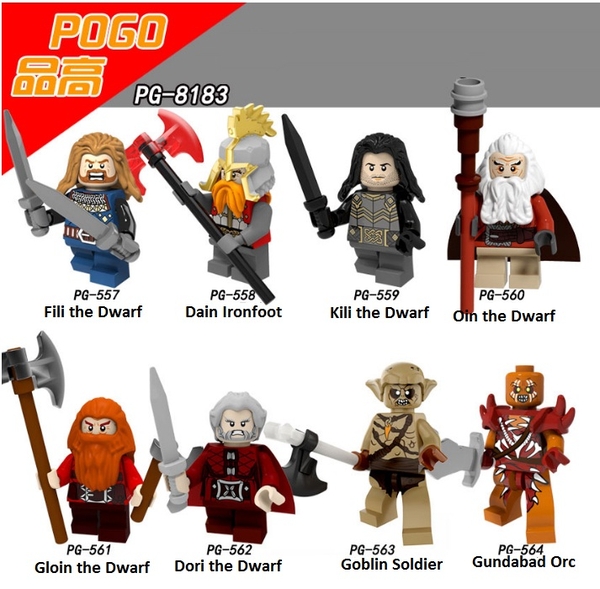 Minifigures Các Nhân Vật Trong Phim The Hobbit Mới Nhất PG8183