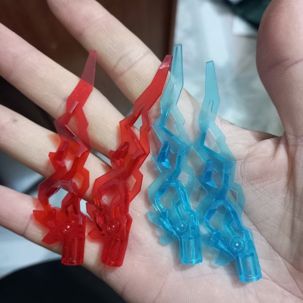 Combo 2 Mảnh Nhựa Tạo Hình Hiệu Ứng Năng Lượng NO.1726 Dùng Trang Trí Mô Hình Nhân Vật Robot 11302