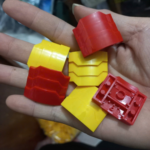 COMBO 3 Mảnh Nhựa Tạo Hình Giáp Vai 3x4 Cho Mô Hình Nhân Vật Mecha Robot NO.1728 - 66955