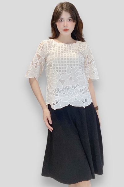 Quần váy 8 mảnh lưng 4f
